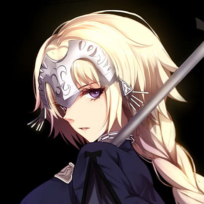 Fate/Grand Order 圣女贞德头像