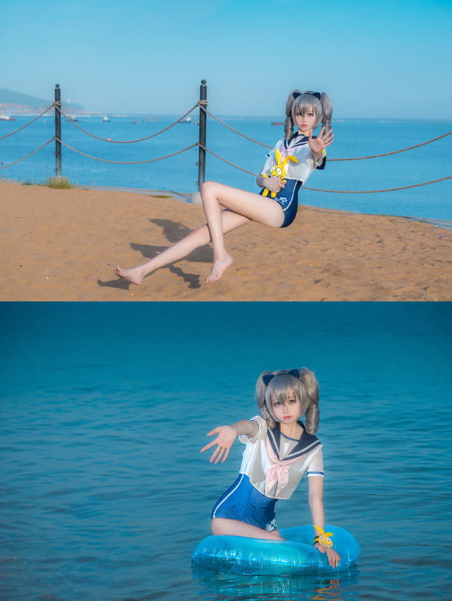 崩坏学园 死库水 泳装 cosplay