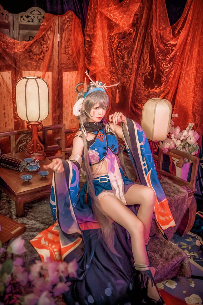 【cos正片】洛天依山海经饕餮cos