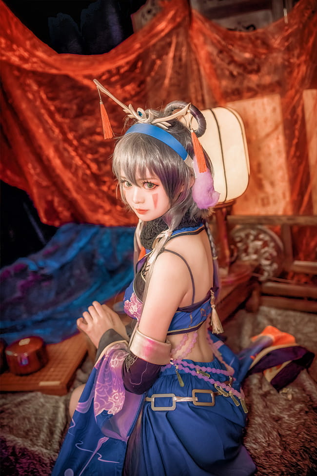 【cos正片】洛天依山海经饕餮cos