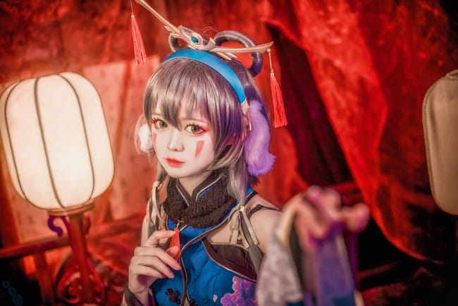 【cos正片】洛天依山海经饕餮cos