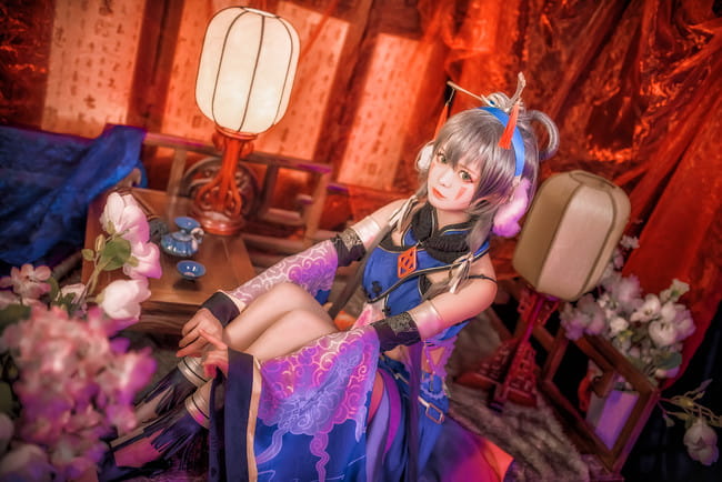 【cos正片】洛天依山海经饕餮cos