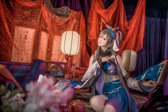 【cos正片】洛天依山海经饕餮cos