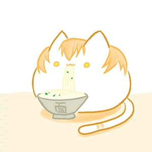 lovelive 团子吃饭饭 二次元动漫qq头像