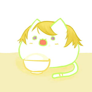 lovelive 团子吃饭饭 二次元动漫qq头像