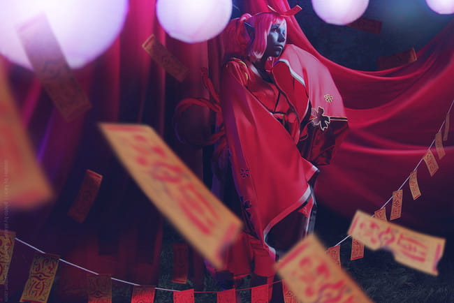 【cos正片】阴阳师手游跳跳妹妹