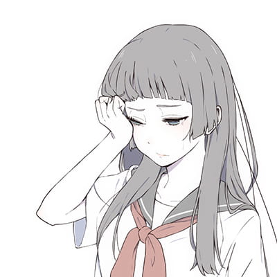 现世安稳 月白如初 动漫女生头像