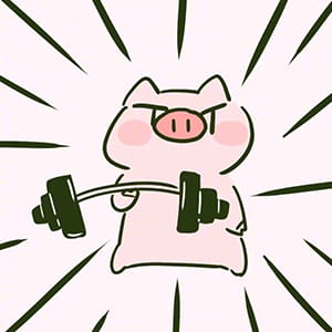 超可爱小猪猪动漫头像qq头像