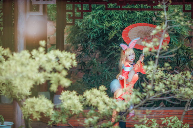 王者荣耀 公孙离 古风 cosplay