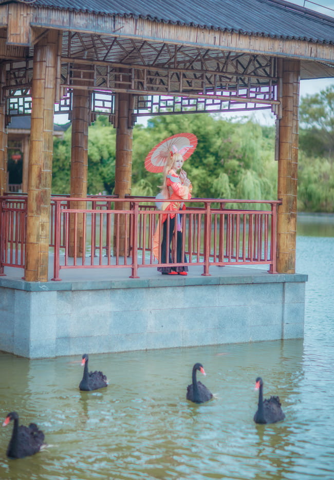 王者荣耀 公孙离 古风 cosplay