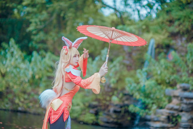 王者荣耀 公孙离 古风 cosplay