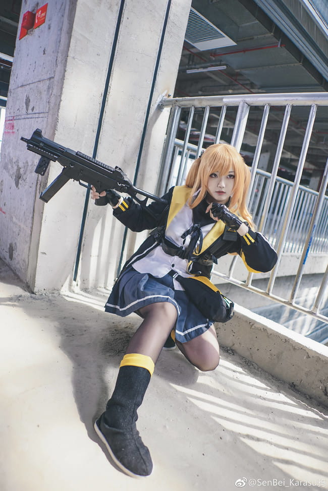 少女前线 双马尾 枪械少女 cosplay