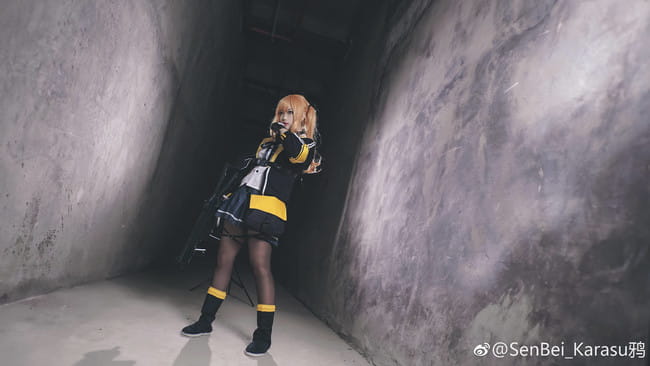 少女前线 双马尾 枪械少女 cosplay