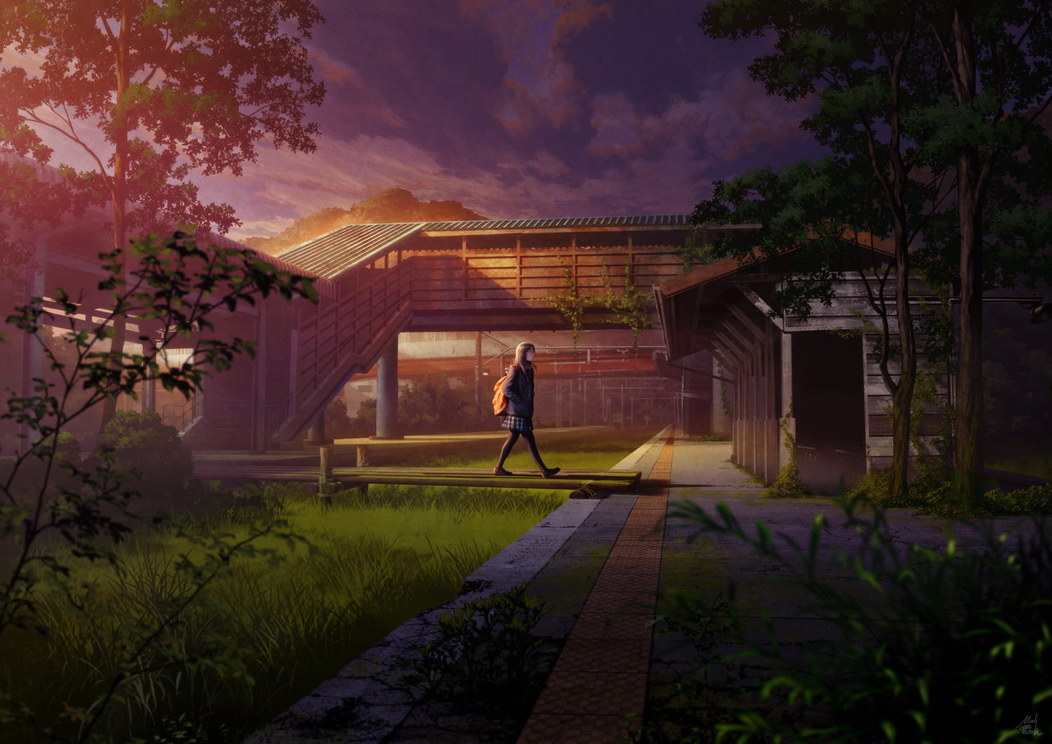 今夜永不结束 动漫ipad平板壁纸(1)