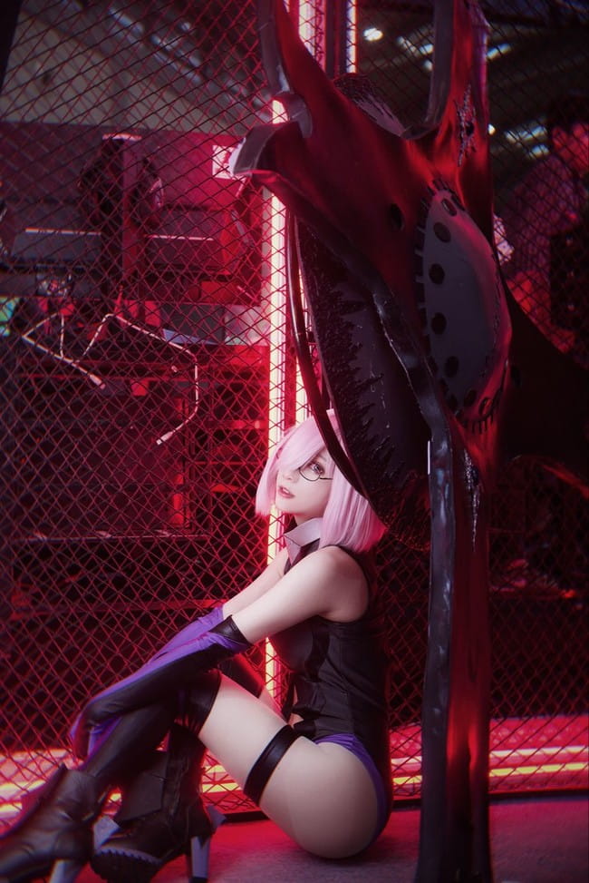 Fate/Grand Order玛修 学妹 盾娘 cosplay