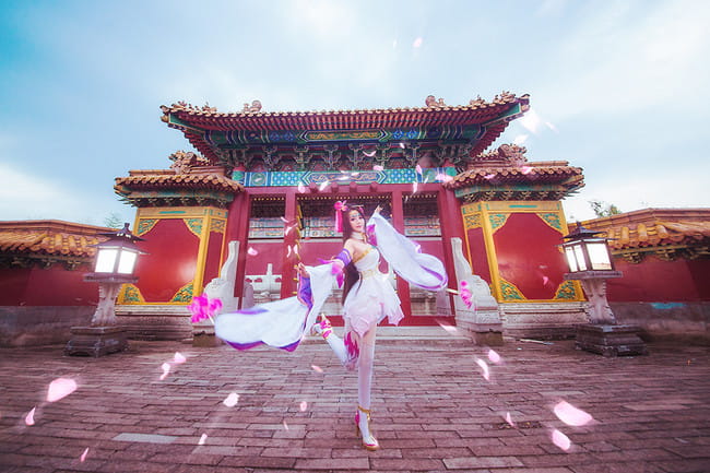 王者荣耀 貂蝉 农药 三国 御姐 cosplay