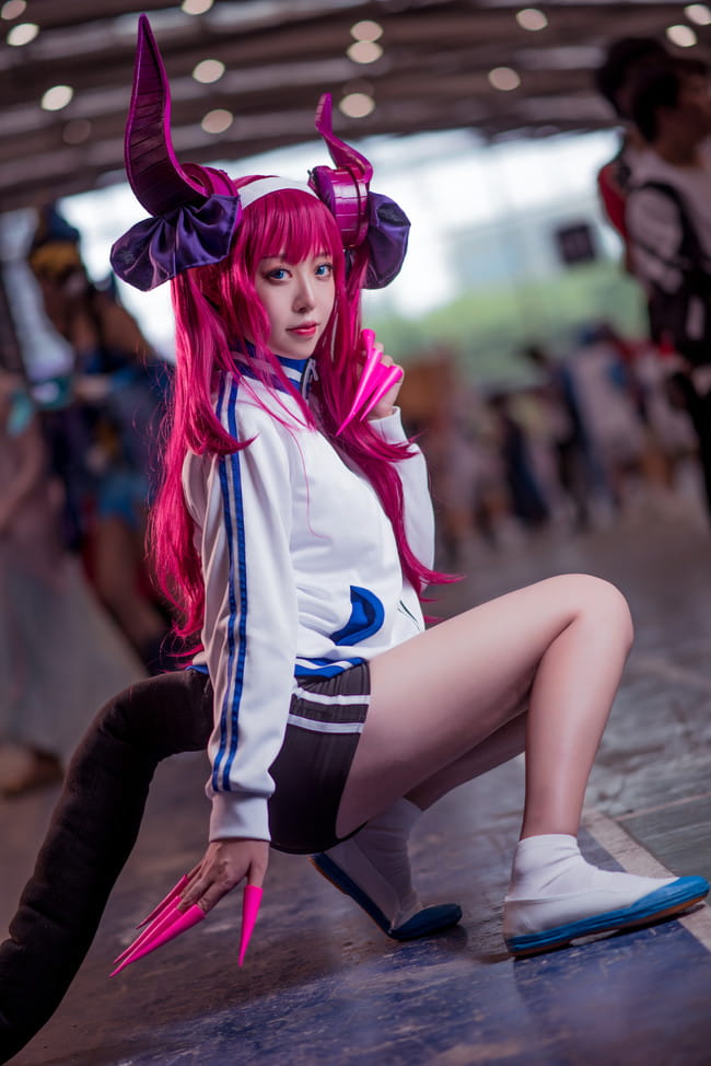 Fate/Grand Order COS 龙娘 体操服