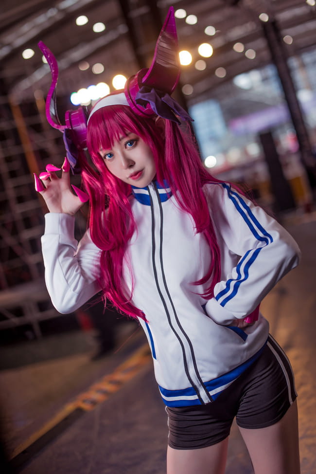 Fate/Grand Order COS 龙娘 体操服