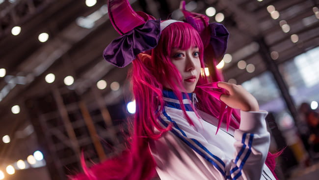 Fate/Grand Order COS 龙娘 体操服