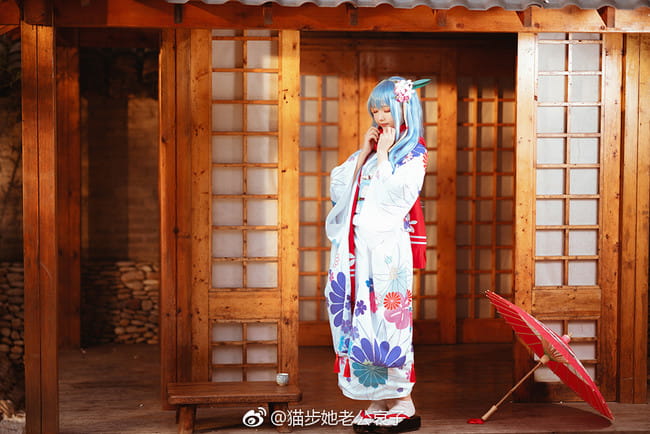 战舰少女R COS 吹雪 cosplay