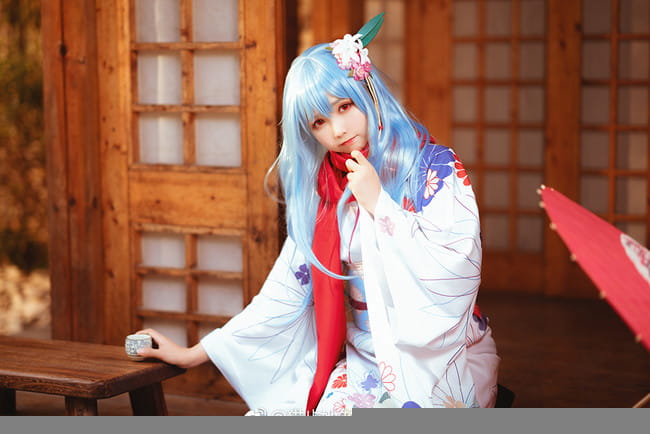 战舰少女R COS 吹雪 cosplay