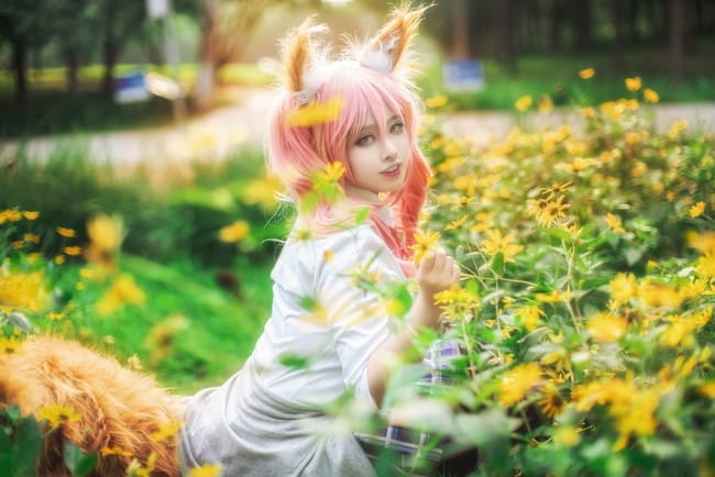 Fate/Grand Order COS 御姐 玉藻前 cosplay