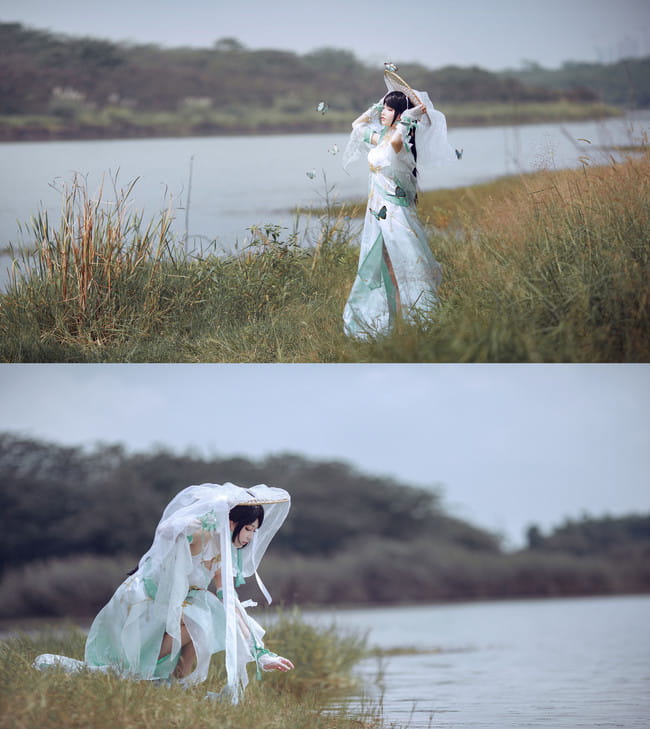 逆水寒 素问 游戏 御姐 cosplay