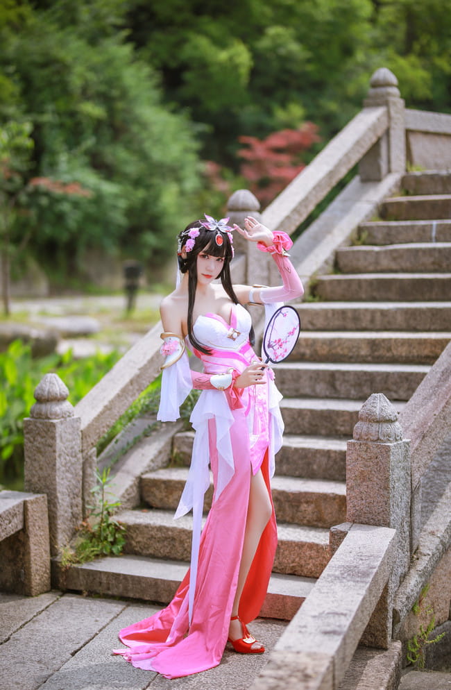 王者荣耀 御姐 甄姬 cosplay