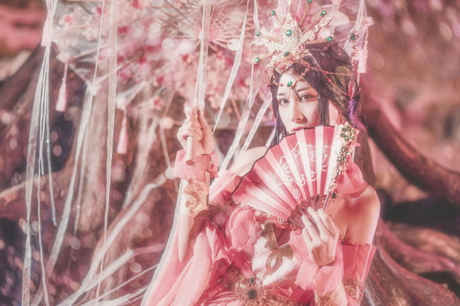 剑侠情缘网络版叁 七秀 cosplay