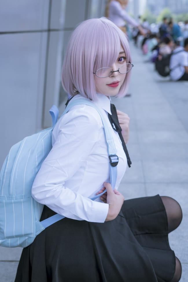 Fate 马修 黑丝 学妹 cosplay