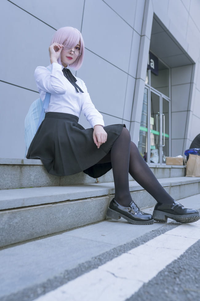 Fate 马修 黑丝 学妹 cosplay