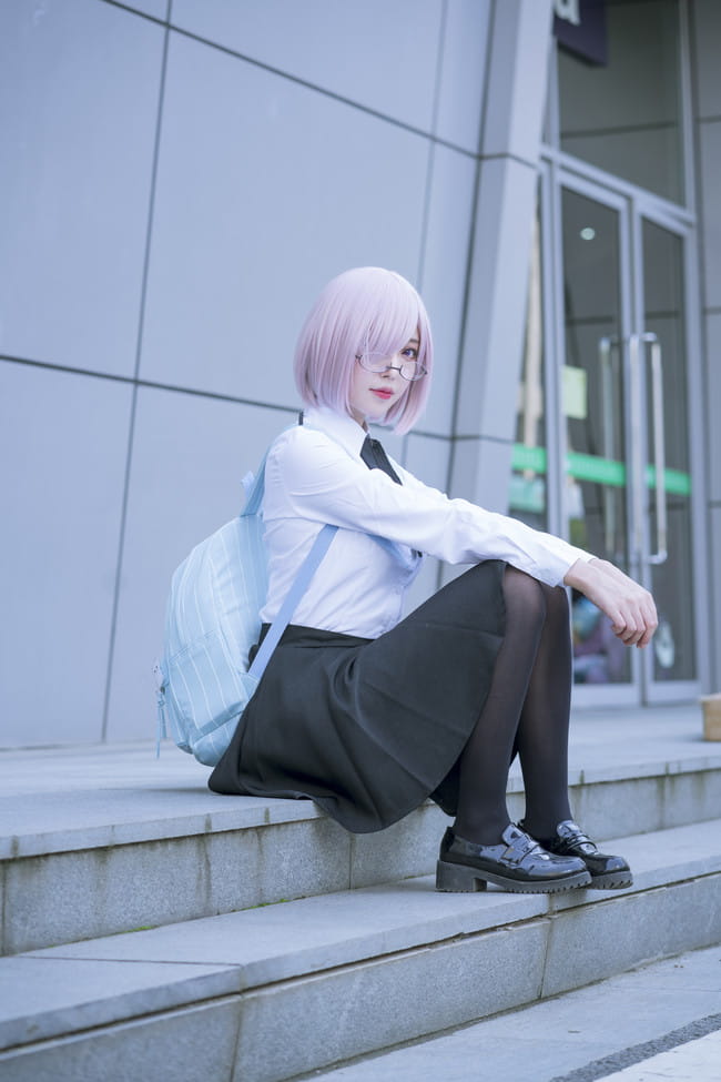 Fate 马修 黑丝 学妹 cosplay