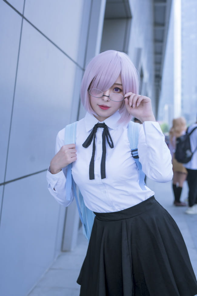Fate 马修 黑丝 学妹 cosplay