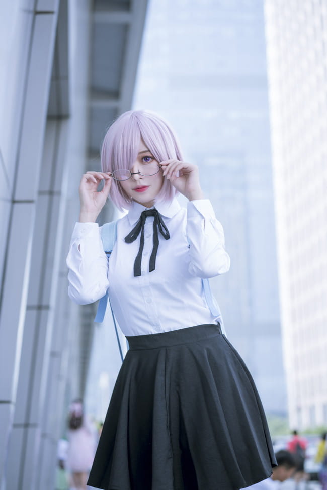 Fate 马修 黑丝 学妹 cosplay