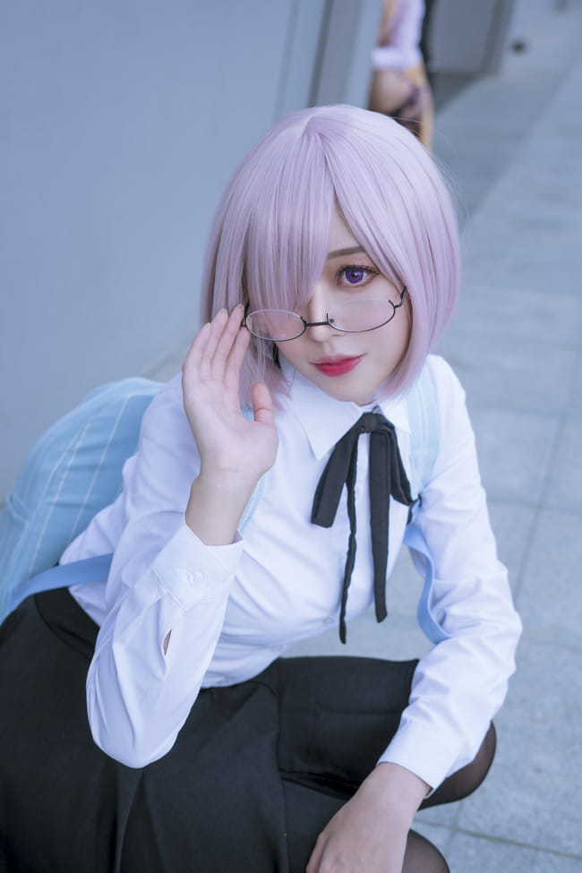 Fate 马修 黑丝 学妹 cosplay