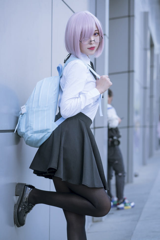 Fate 马修 黑丝 学妹 cosplay