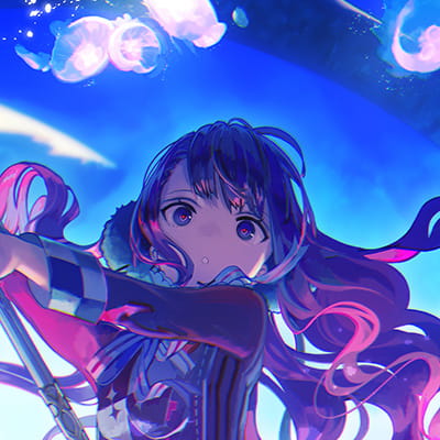 淑女只让她心仪的人摸她的头发 高清唯美动漫女生头像