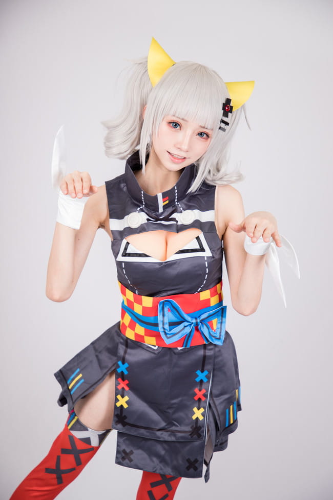 辉夜月 luna 表情包 cosplay