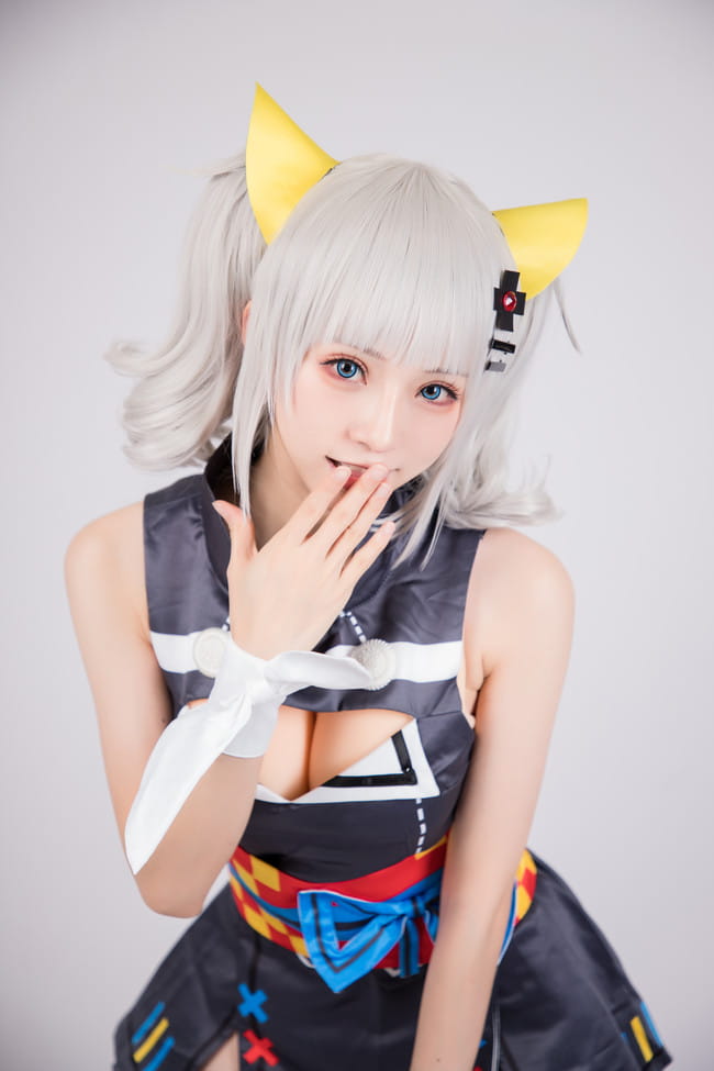 辉夜月 luna 表情包 cosplay