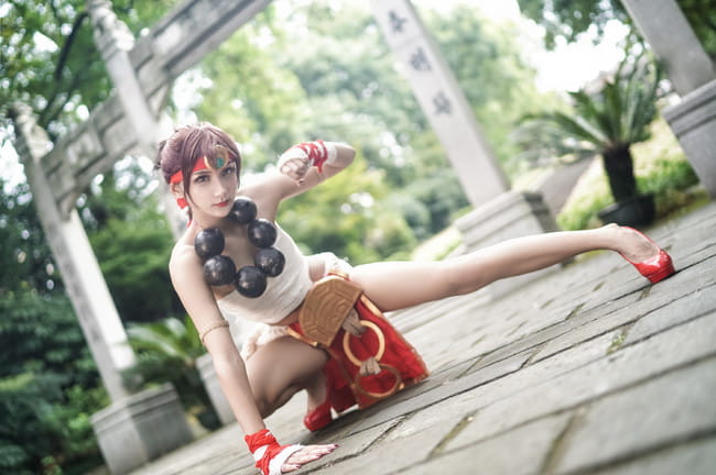 英雄联盟 盲森 性转 高跟鞋 cosplay