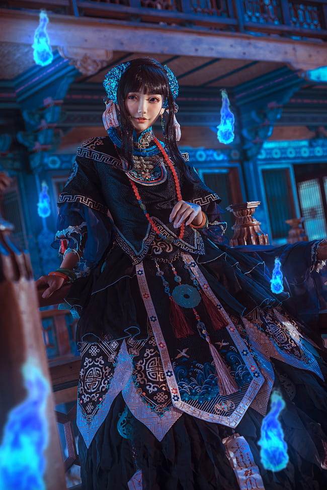 奇迹暖暖 幽冥仙主 cosplay