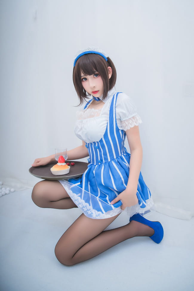 路人女主的养成方法 黑丝 女仆 cosplay