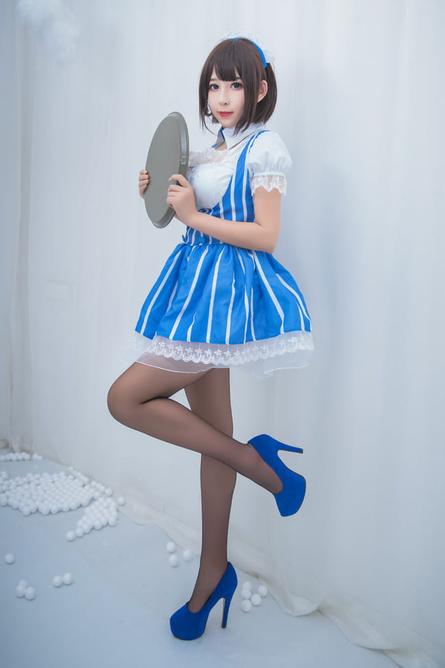 路人女主的养成方法 黑丝 女仆 cosplay