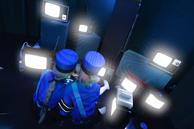 女神异闻录5 白丝 双子 制服 cosplay