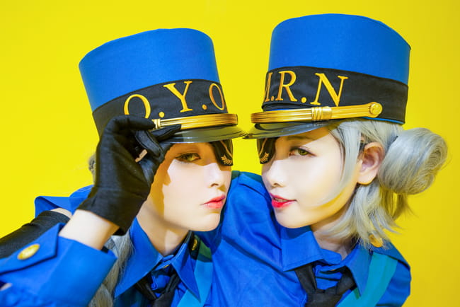 女神异闻录5 白丝 双子 制服 cosplay