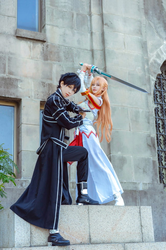 我的命是属于你的亚丝娜 cosplay