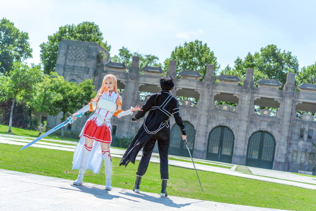 我的命是属于你的亚丝娜 cosplay