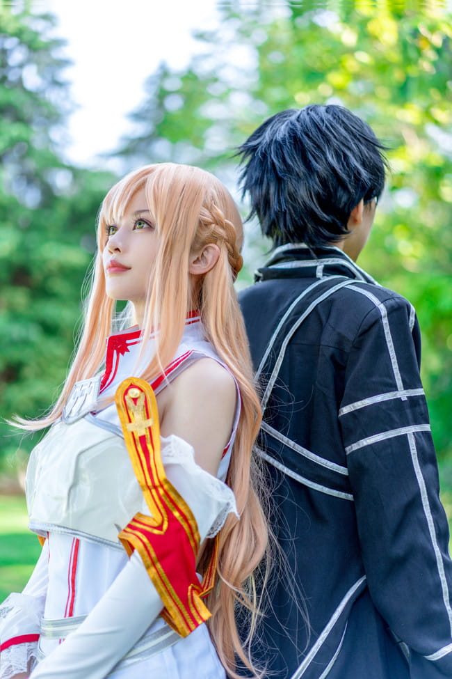 我的命是属于你的亚丝娜 cosplay