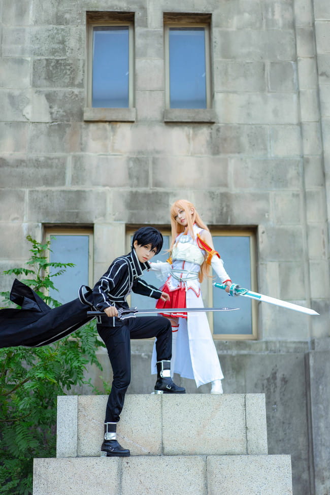 我的命是属于你的亚丝娜 cosplay