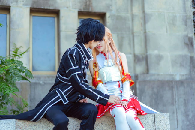 我的命是属于你的亚丝娜 cosplay